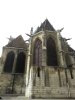 Chevet de l'église St Gervais-St Protais avec gargouilles et pinacles
